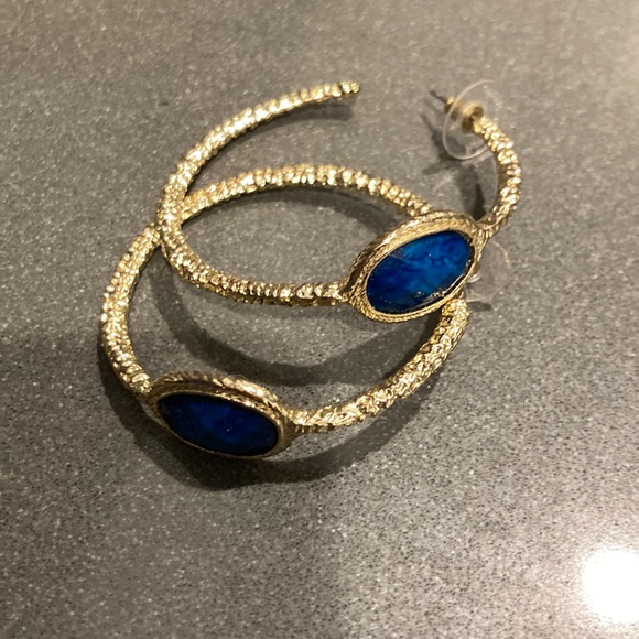 Hoops gold/blue - Picture 1 of 2